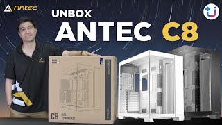 แกะกล่องพร้อมกันกับเคสระดับพรีเมี่ยม Antec C8 ทั้งสองสี ขาวดำ !!