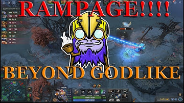 Dota 2 - RAMPAGE Tinker + BEYOND GODLIKE | GAMEPLAY 2018