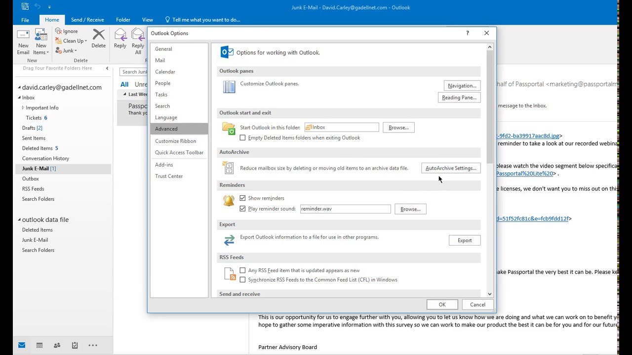 outlook 2016 archive file is unsearchable outlook 2016 archive file is unsearchable