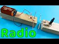 How to make the world's easiest Radio ! Do it yourself at home!