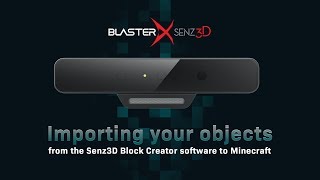 Importing your objects from the Senz3D Block Creator software to Minecraf screenshot 4