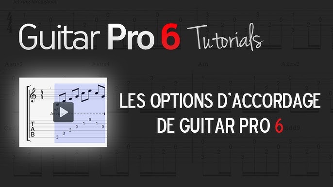Chap. 2 - 2 Gestion Des Pistes Dans Guitar Pro 6 - YouTube