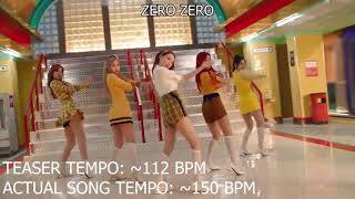 [Actual Tempo] ALL TWICE - I CAN&#39;T STOP ME TEASERS COMBINED