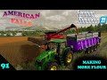 American Falls Ep 91     Hay bales for the sheep and goats     Farm Sim 22