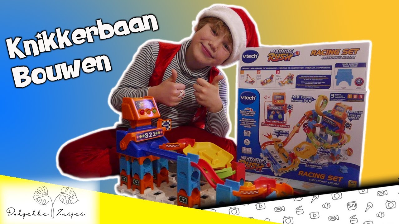 V-tech Knikkerbaan Bouwen met Marble Rush Racing Set