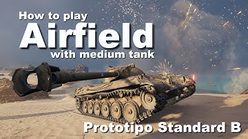World of Tanks - Airfield tutorial medium tank