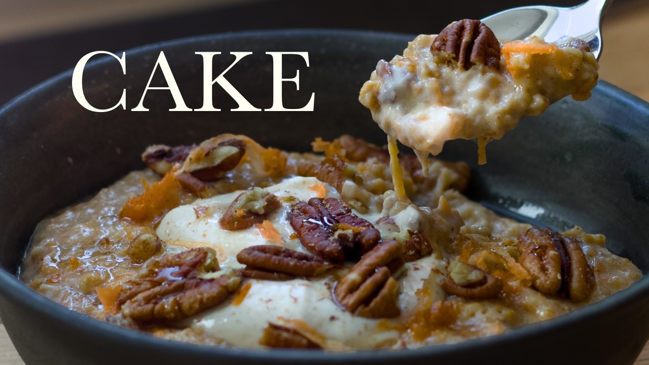 Carrot Cake Porridge (Easy 15-Minute Breakfast)