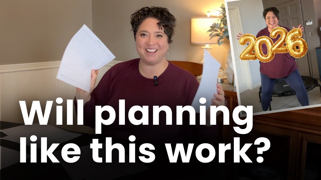Пытаюсь планировать на 2026 год так, как видела в социальных сетях!