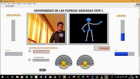Control por medio del Kinect a un Brazo Robótico