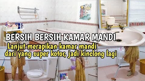 BERSIH BERSIH RUMAH | BERSIH BERSIH KAMAR MANDI SAMPAI KINCLONG | REVIEW AEGIS CERAMIK CLEANER