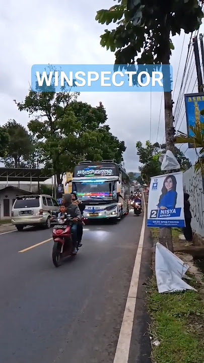 WINSPECTOR nada viral..!! #basuri #busmania #bus #telolet #busartis #bis #shorts #winspector #v4