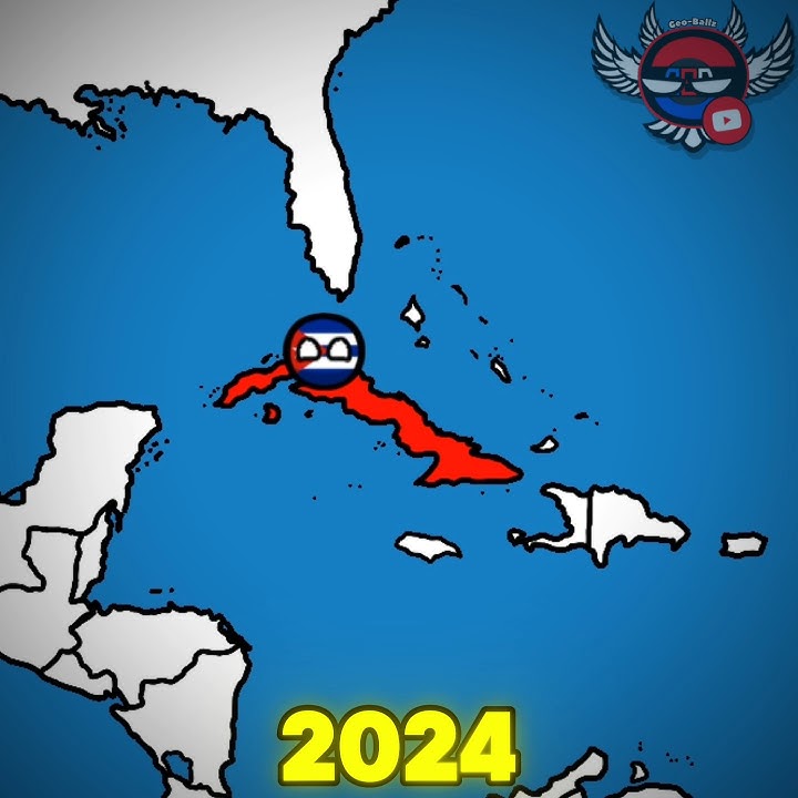 Cuba's History 🇨🇺🟦 | #countryballs #cuba #history #shorts