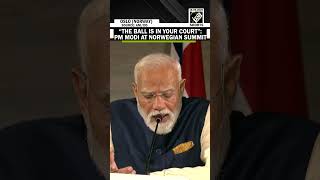 “The ball is in your court”: PM Modi at Norway-India Business and Research Summit