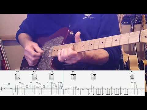 Brent Mason's B-Bender solo #2 w/tab on "Who's Cheatin' Who" (Allen Jackson)