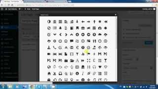 How to use Glyphicon