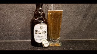 Bitburger Premium Pils By Bitburger Privatbrauerei German Beer Review Youtube