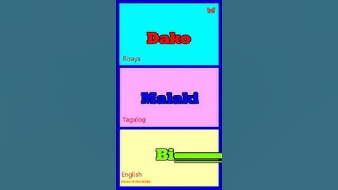 3 in 1 translations #shorts | big #shorts | Bisaya & Tagalog with English translations #shorts