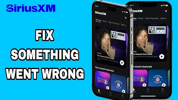 How To Fix And Solve Something Went Wrong On SiriusXM App | Final Solution
