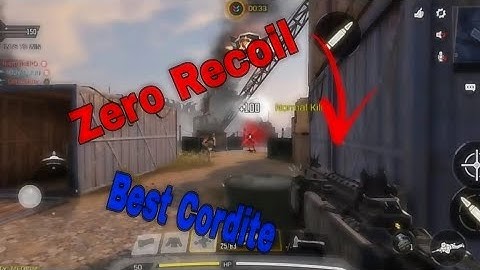 This Cordite Gunsmith SETUP is INSANE (No Recoil) BEST Cordite Gunsmith Build! || Cod Mobile