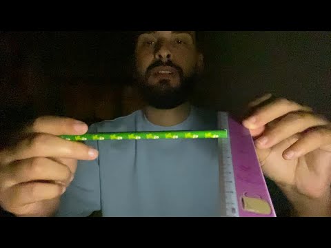 ASMR | POINT A POINT B (Fast ruler) 📏