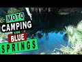 Motorcycle Camping Blue Springs, Florida | Part 1 - Storms & Tornado warnings.