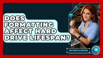 Does Formatting Affect Hard Drive Lifespan? - Your Computer Companion