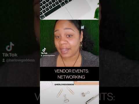 Vendor Events: Networking