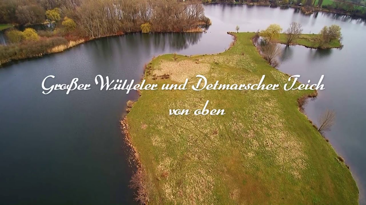 Großer Wülfeler und Detmarscher Teich von oben YouTube