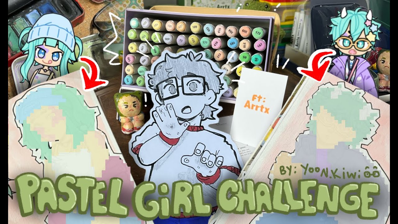 🐸PASTEL GIRL CHALLENGE ‼️BY: Yoon kiwii 🐸 ft: ARRTX 🐞