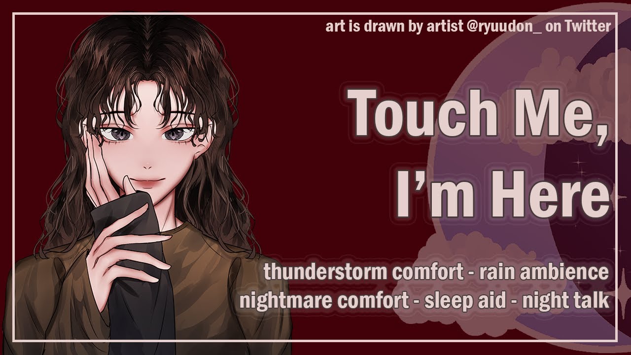 Touch Me, I'm Here [Thunderstorm Comfort] [Rain Ambience] [Cuddling] [F4A] ASMR Girlfriend Roleplay