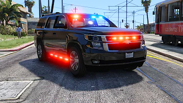 Unmarked Chevy Tahoe - GTA 5 Police Car Mod