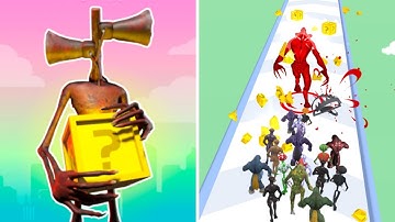 Lucky Box Runner 🍀📦👽 Gameplay iOS - Monsters!