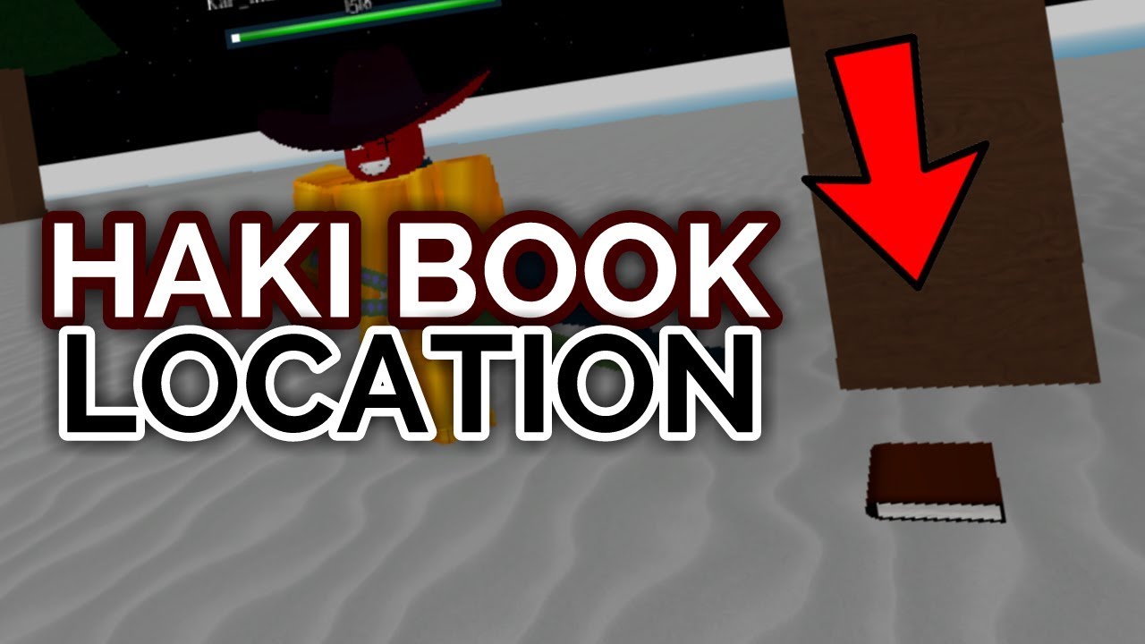 Haki Book Location One Piece Treasure Roblox - 