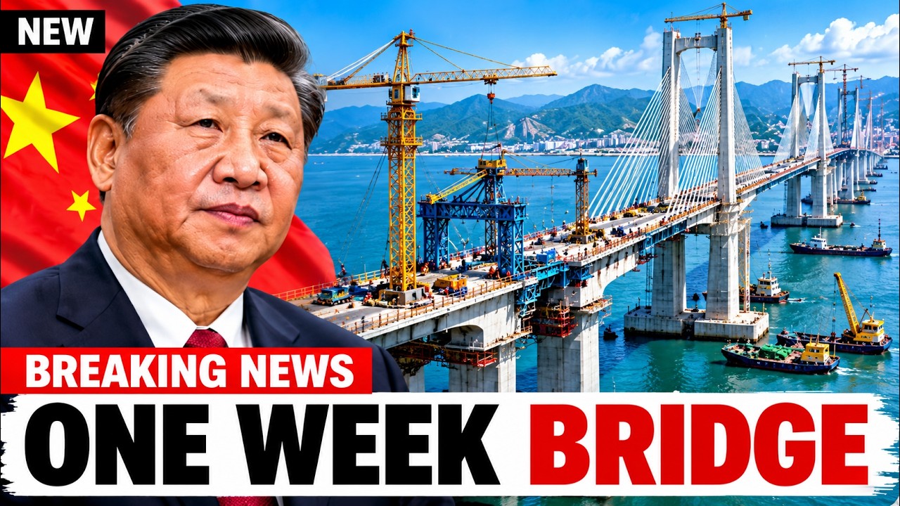 How China Built a Bridge in a Week — The Prep Took Four Years - YouTube