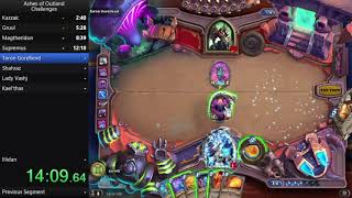 Hearthstone: Felfire Challenges Speedrun in 36:59 (beaten)
