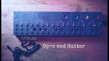 Op-z Teenage Engineering and Fender Stratocaster Psychedelic jam