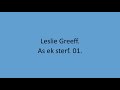 Leslie Greeff - As ek sterf. 01.
