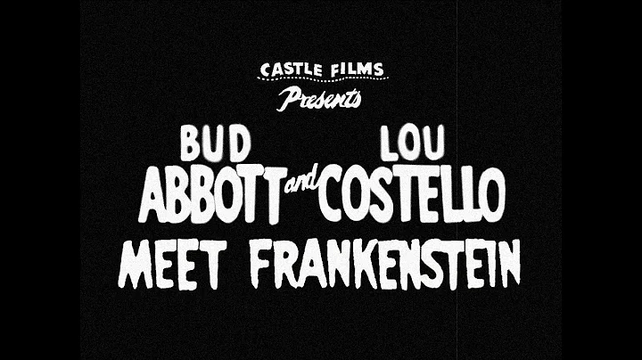 8mm Abbott & Costello Meet Frankenstein Castle Fil...