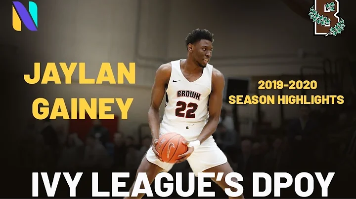Jaylan Gainey Brown Bears 2019-2020 Highlight Mont...