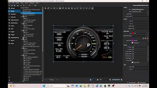 AEM DashDesign: Motor Speed direction fix, and editing needle gauge sweep direction