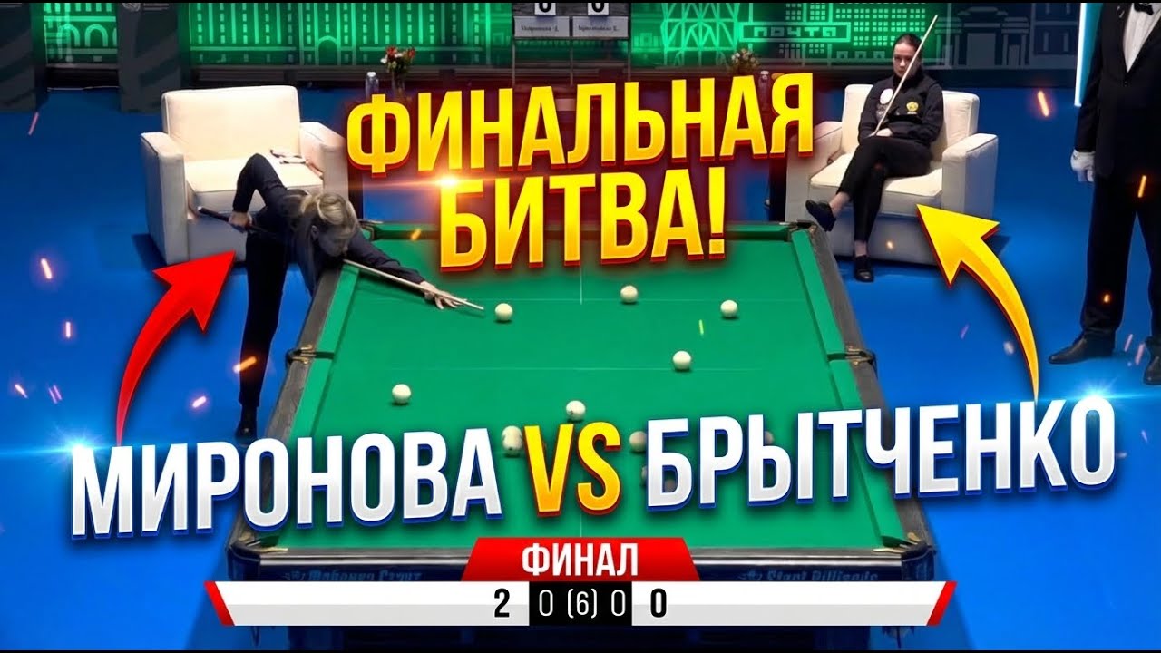 Финал! Миронова Диана VS Брытченко Екатерина. Кубок Мира "III Кубок Главы Екатеринбурга"