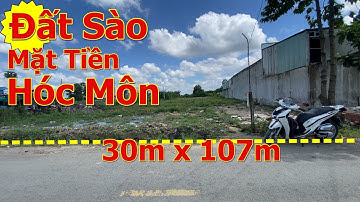 Đất Sào, Mặt Tiền Nhựa, Xuân Thới Thượng, Hóc Môn. Thích Hợp Xây Xưởng, Phân Lô.