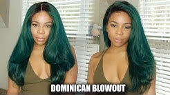 How to do a Dominican blowout on your lace wig