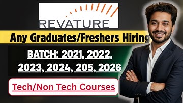 Revature Biggest Hiring Announced | 2024,2025,2026 Hiring | off campus jobs for freshers |