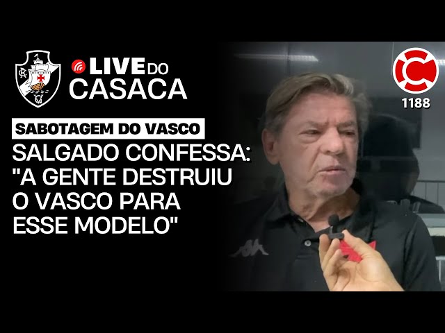 Resolvemos um problema que nos levaria a insolvência Jorge Salgado,  presidente do Vasco - Vídeo Dailymotion