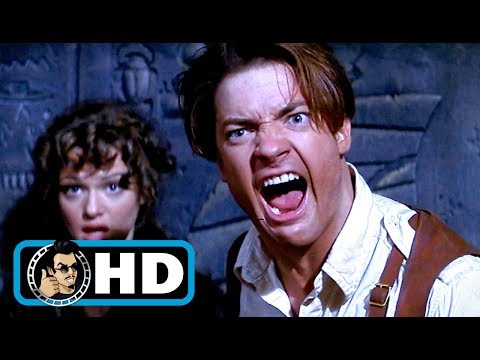 THE MUMMY (1999) Movie Clip - Rick Screams at the Mummy |FULL HD| Brendan Fraser