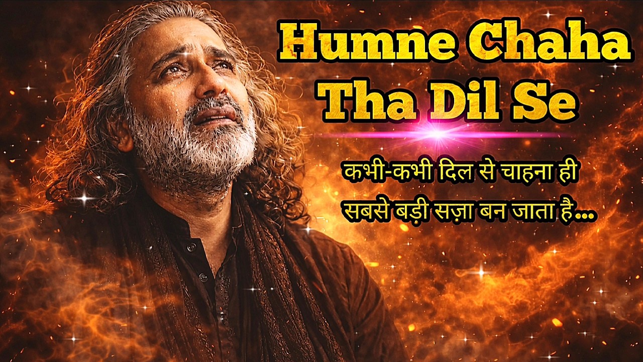 Humne Chaha Tha Dil Se 💔 | 90s Bollywood Qawwali Vibes | Sufi Sad Song | Male Voice