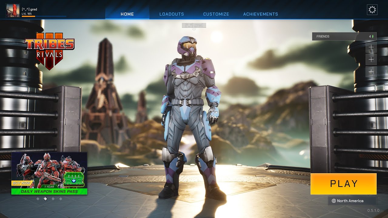 Tribes 3: Rivals PuG with 'gred'