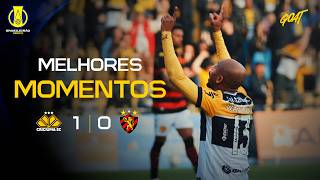 CRICIÚMA SUPERA SPORT E COLA NA PONTA DO BRASILEIRÃO SÉRIE B!