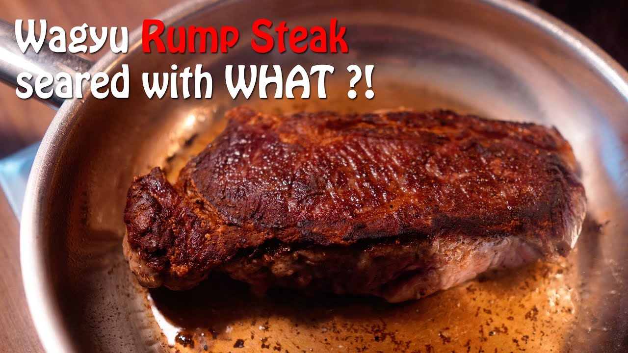 How we got this AMAZING Crust 🥩 Wagyu Rump Steak - YouTube